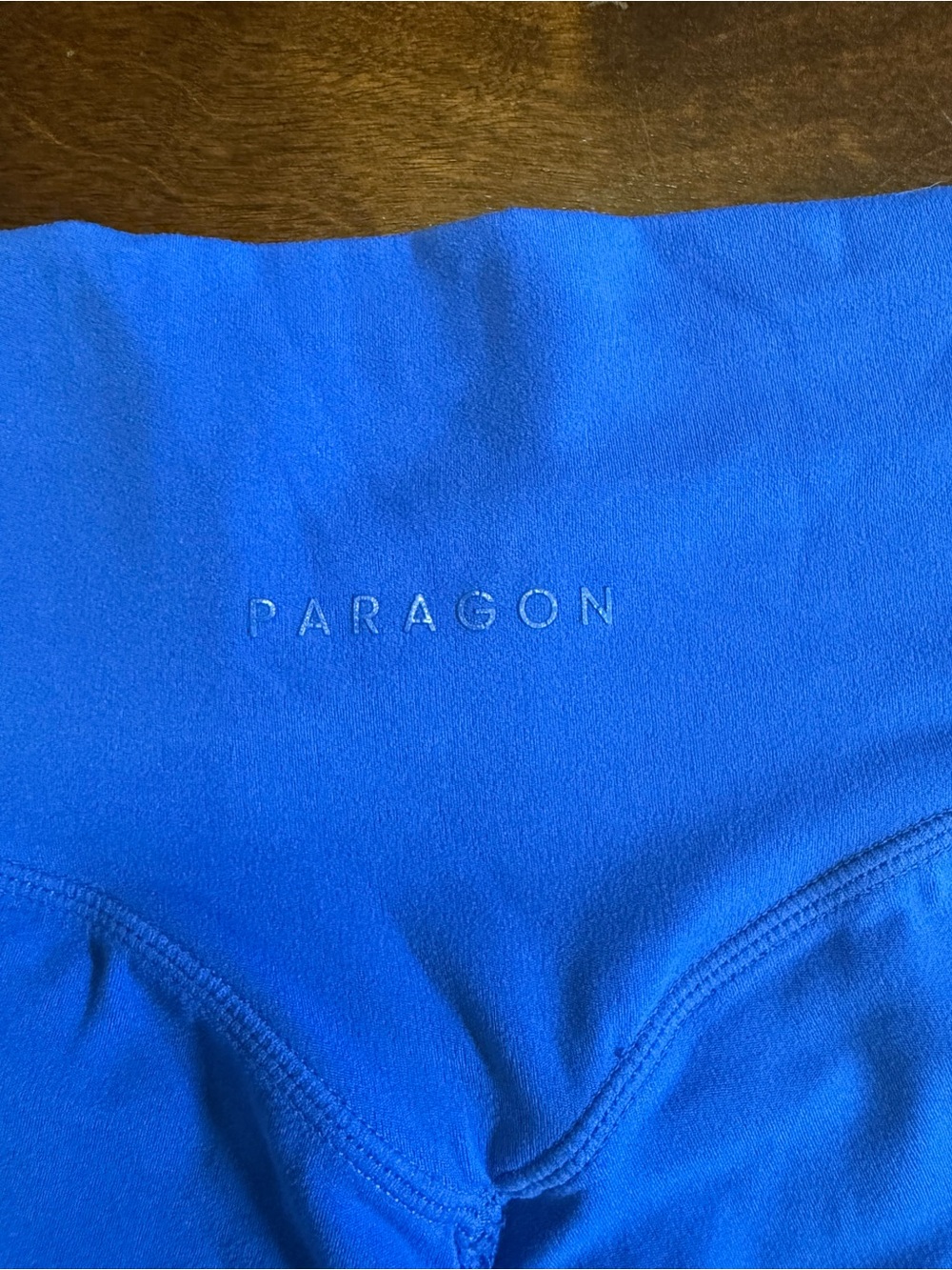 Paragon Fitwear Cobalt Blue High-Waist Leggings with Logo